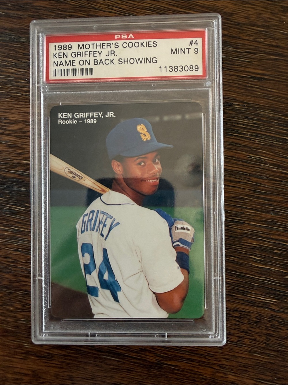 1989 Ken Griffey Jr. Rookie PSA Mint 9 - Blue & White